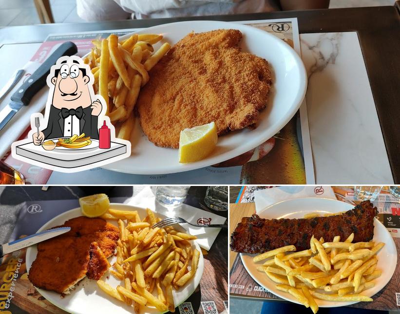 A Roadhouse Restaurant Bolzano puoi ordinare un piatto di chips