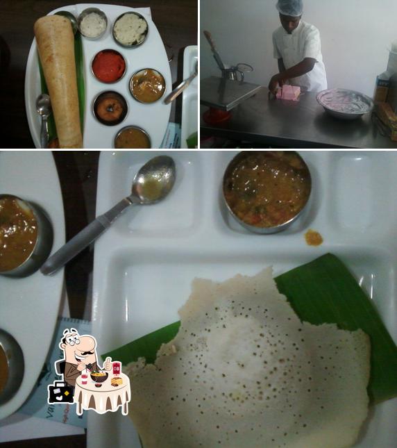 The restaurant's food and interior