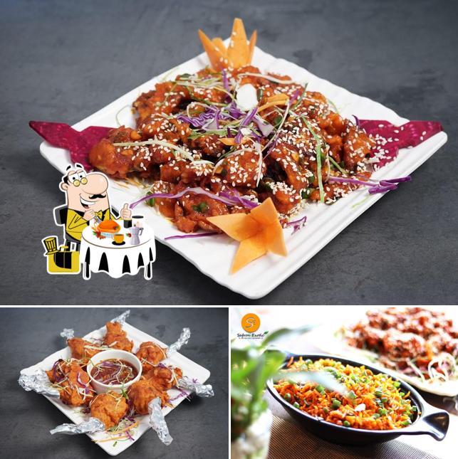 Food at Safron Exotic