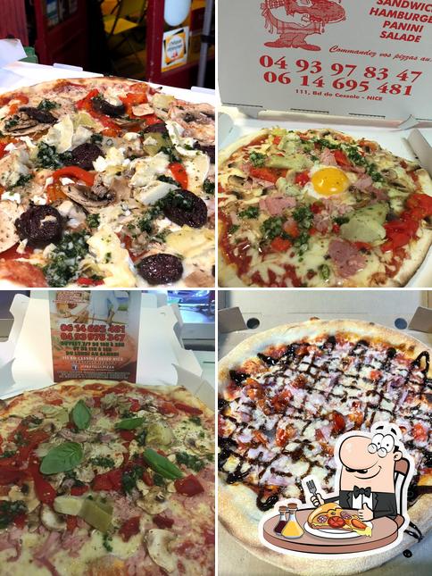 A fratelli pizza, vous pouvez essayer des pizzas
