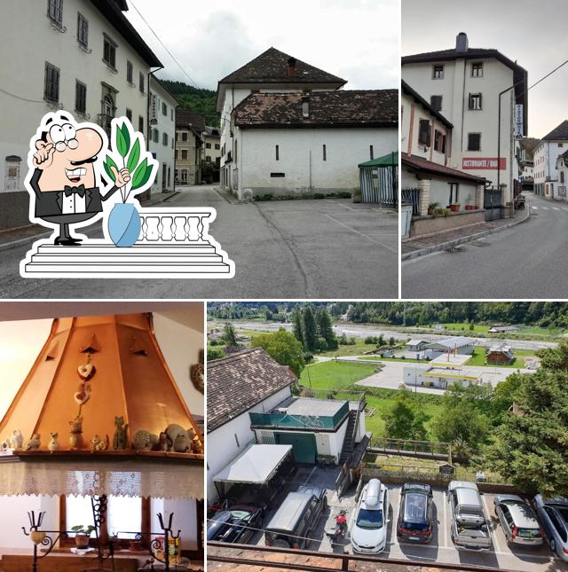 Goditi la vista dagli esterni di Albergo Alle Alpi Di Copetti Gabriella