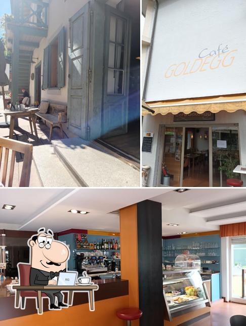 Dai un'occhiata agli interni di Café Goldegg