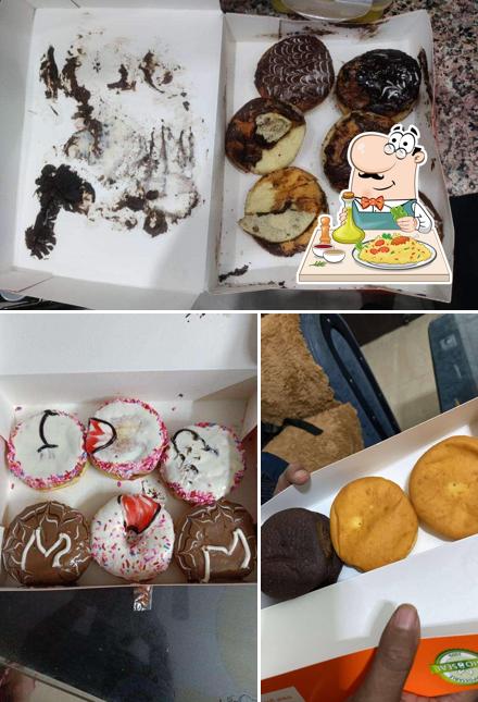 Food at Mad Over Donuts