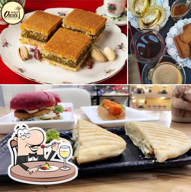 The photo of Oasis Baklawa Saket’s food and beverage