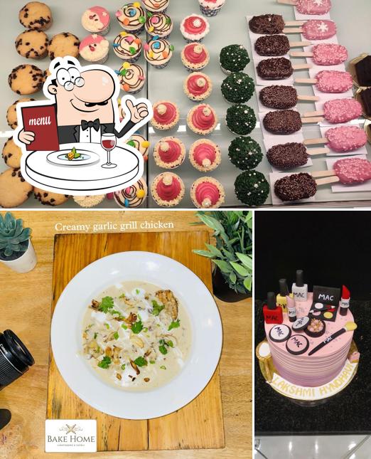 Food at Bake Home Patisserie & Cafe
