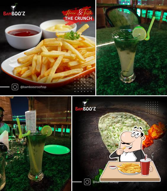 French fries at Bamboo'z Rooftop