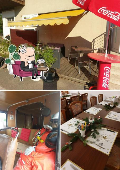 Gli interni di Bistro zum Rädli