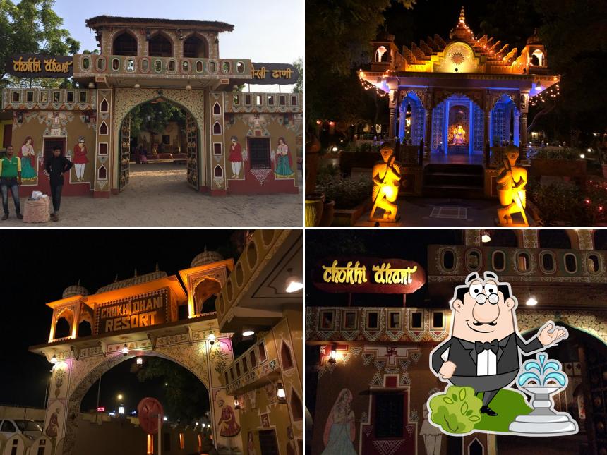 Take a look at the exterior of Chokhi Dhani