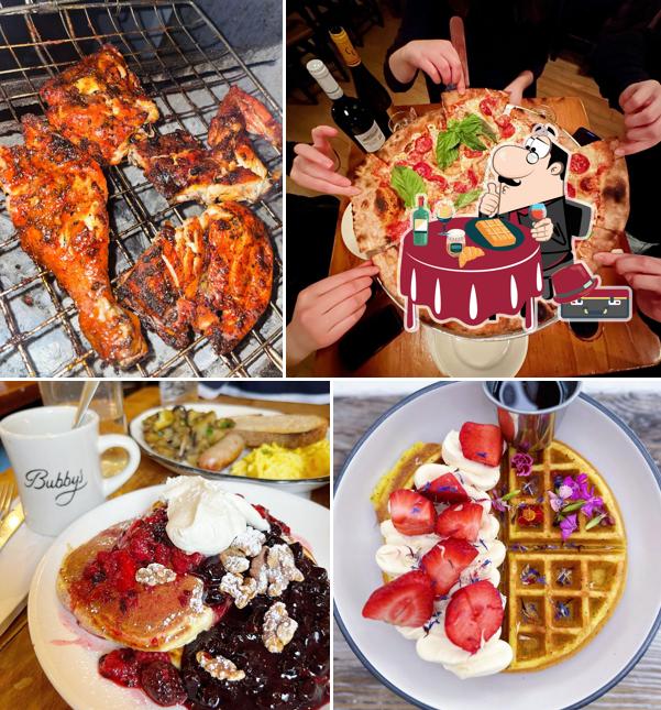 Waffles at Delicious Dines