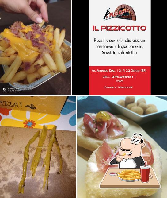 Assaggia un piatto di patatine a Il Pizzicotto - Pizzeria