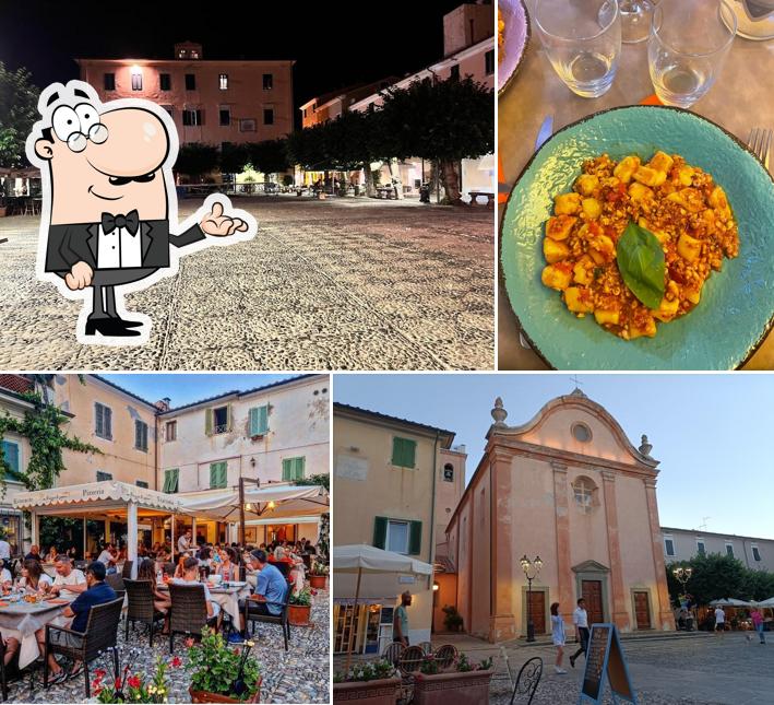 Gli interni di In Piazza di Sopra