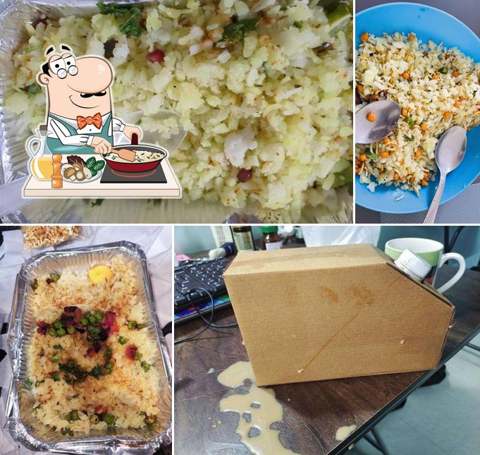 Fried rice at Indori Namkeen