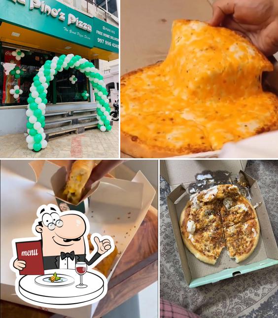 Food at La Pino’z pizza Udaipur (Shobhagpura)