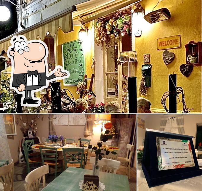 Gli interni di Locanda Della Rosa Dalla Titta