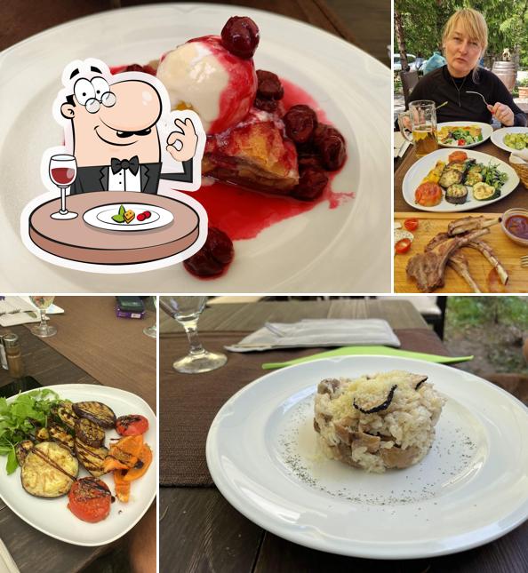 Platti al Restavracija Pristava Lepena