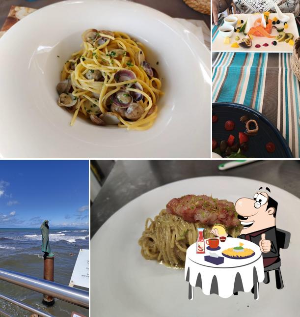 Piatto di formaggi al Ristorante Bagno Sirena