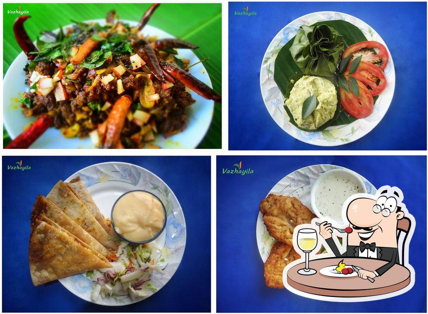 Food at Vazhayila. Taste It