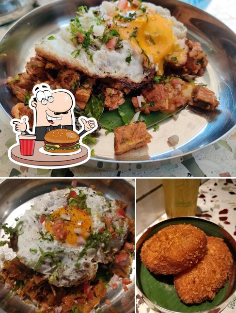Order a burger at We Idliwale VimanNagar