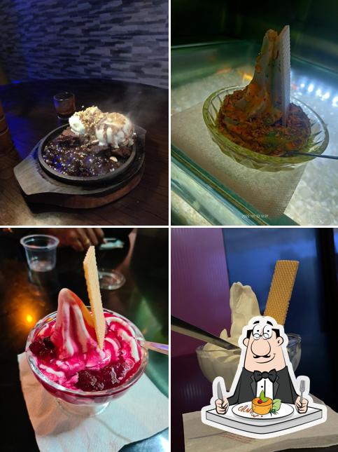 Brownies at Softy - ice cream parlour