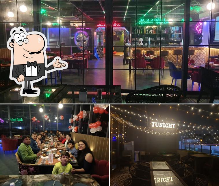 Check out how TUNIGHT . ( Terrace Restro & Banquet).. looks inside