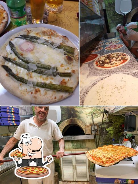 Prenditi tra le svariate varianti di pizza