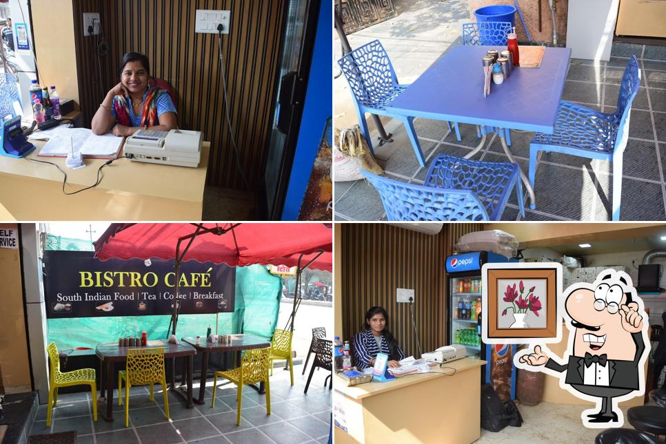Check out how Bistro Cafe - Best Restaurant in GE Road Cafe in Raipur Fast Food Near Me. looks inside