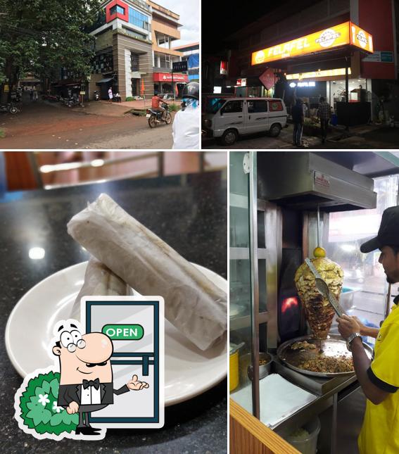 The exterior of FELAFEL KING