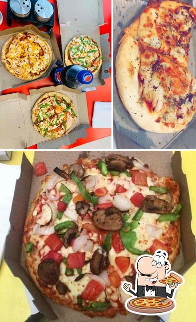 Try out different kinds of pizza