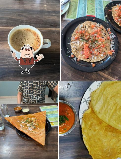 Creme brulee at Kailash Veg Restaurant