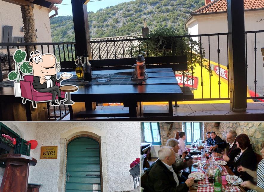 Dai un'occhiata agli interni di Konoba Brig