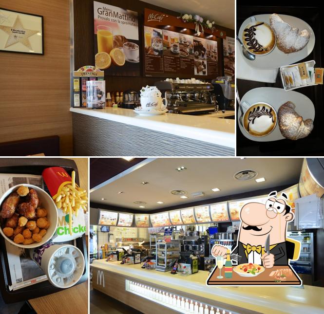 Cibo al McDonald's Capena Santa Marta