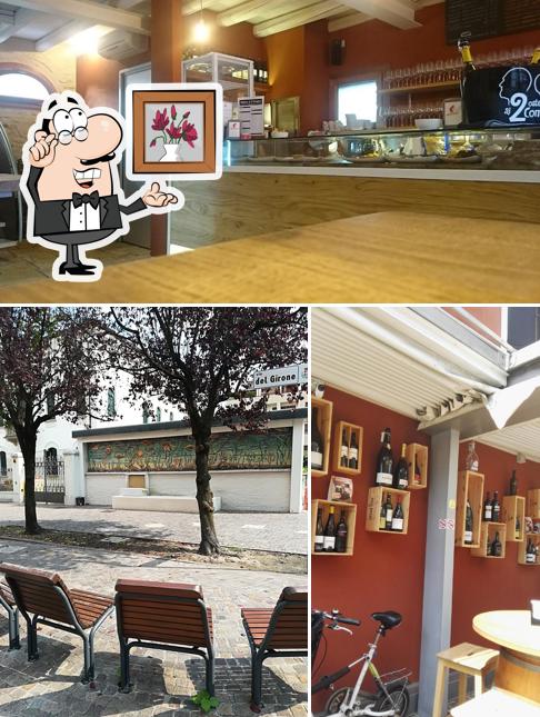 Gli interni di Osteria Ai 2 Compari