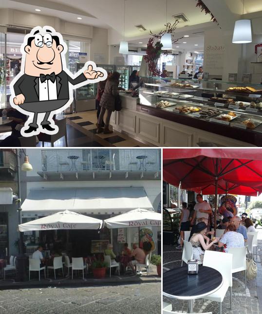 Gli interni di Royal Cafe & Ristopizza