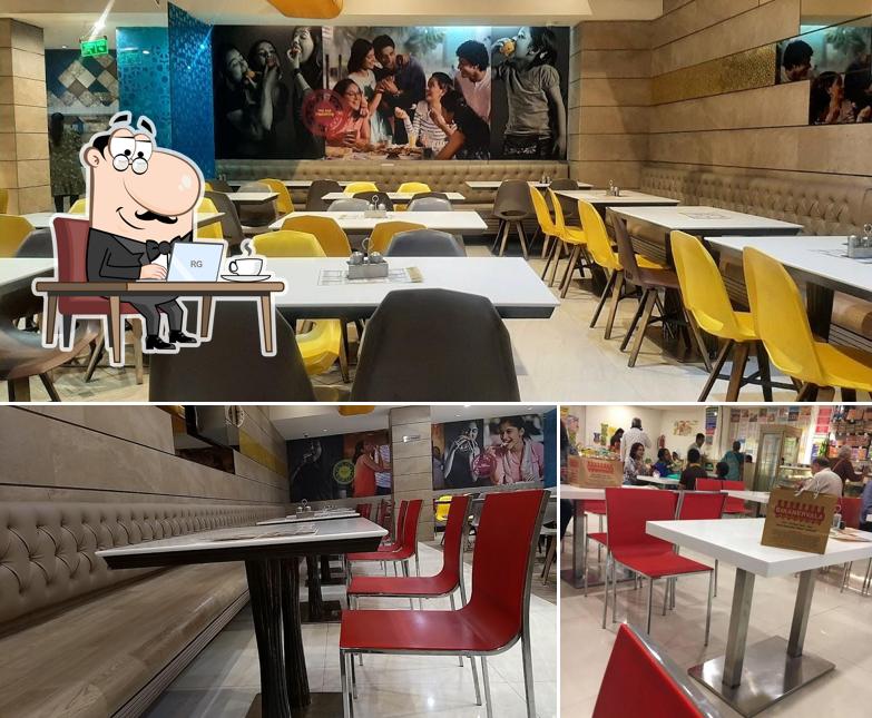 The interior of Bikanervala (Angan) Karol Bagh