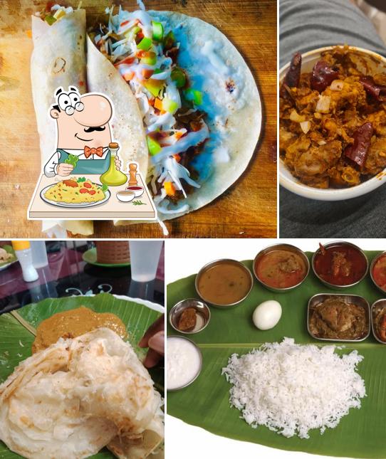 Food at Aachima Kulambu kadai & Fast food
