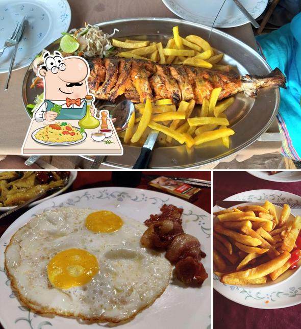 Meals at Blue Corner Restaurant