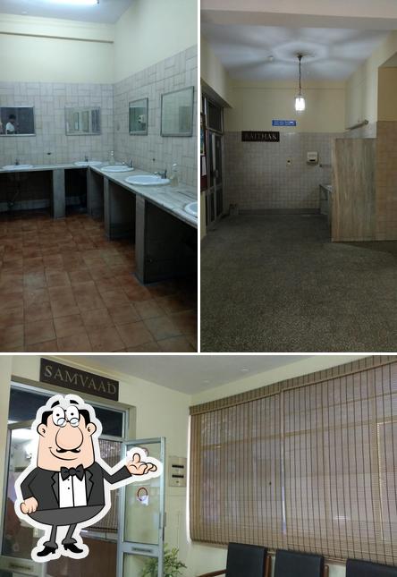 The interior of CCMB Canteen