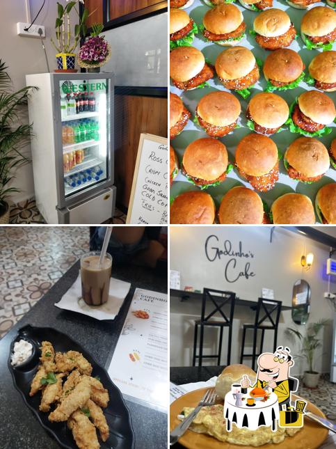 Food at Godinho's Cafe