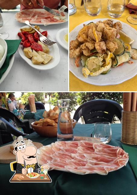 Cibo al L'Osteria Degustazione Prosciutto