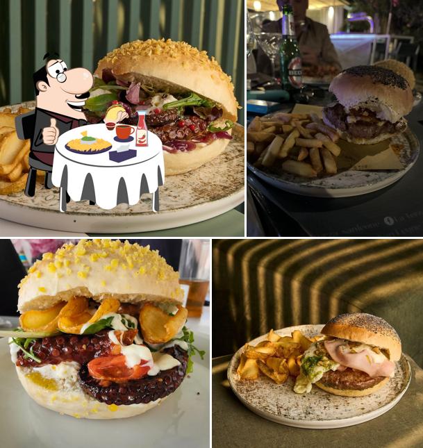 Ordina un hamburger a La Terza - Lounge - Ristorante