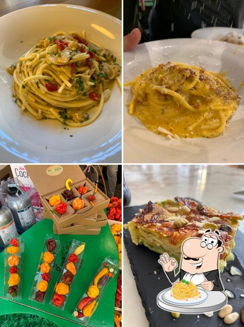 Spaghetti alla carbonara al Ristorante Osteria Conviviale | Prati