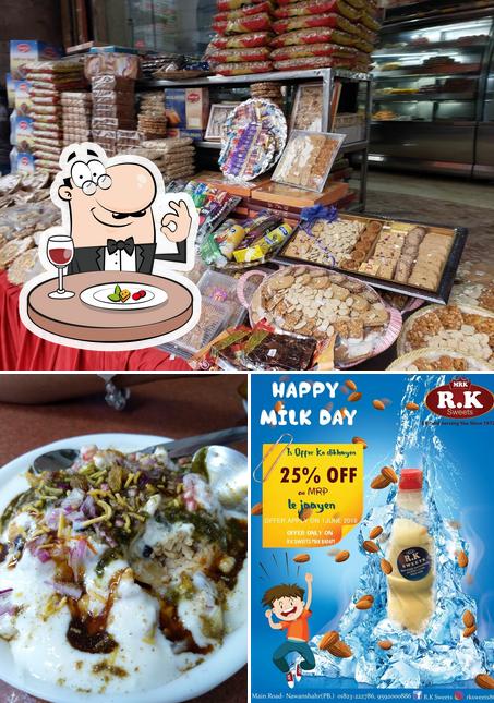 R.K Sweets is distinguished by food and exterior