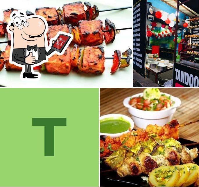 Look at the picture of Tandoori Foods