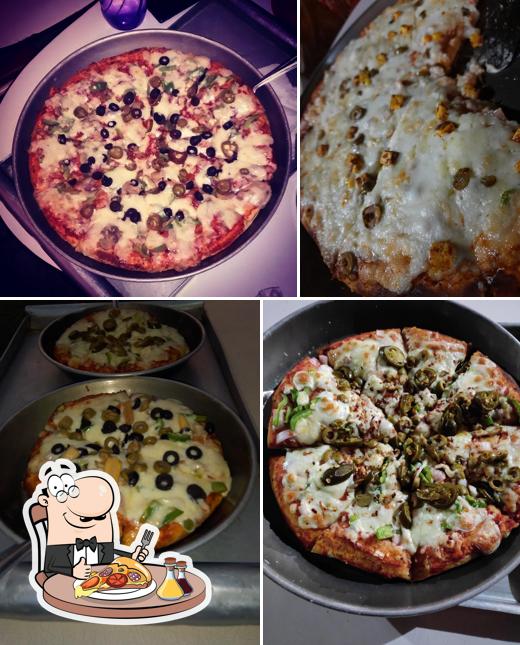 Pick pizza at The Tazza Pizza Mazza