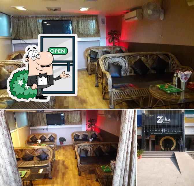 The exterior of Zaika Restaurant