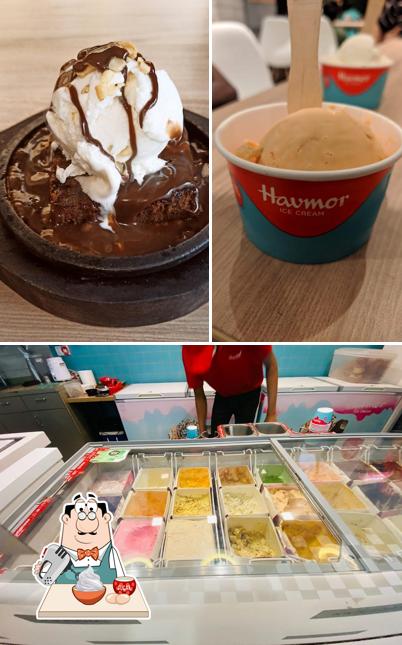Havmor Havfunn serves a number of sweet dishes