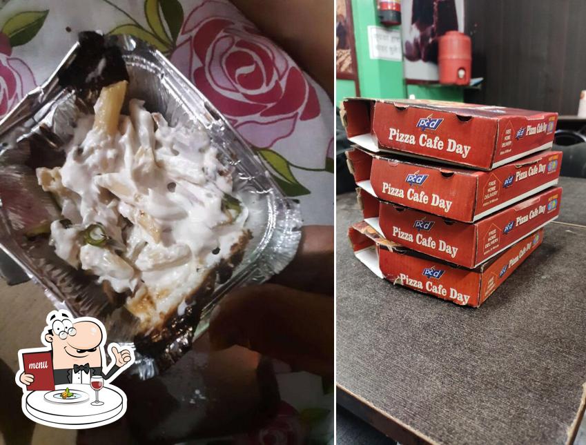 Meals at Pizza Cafe Shop