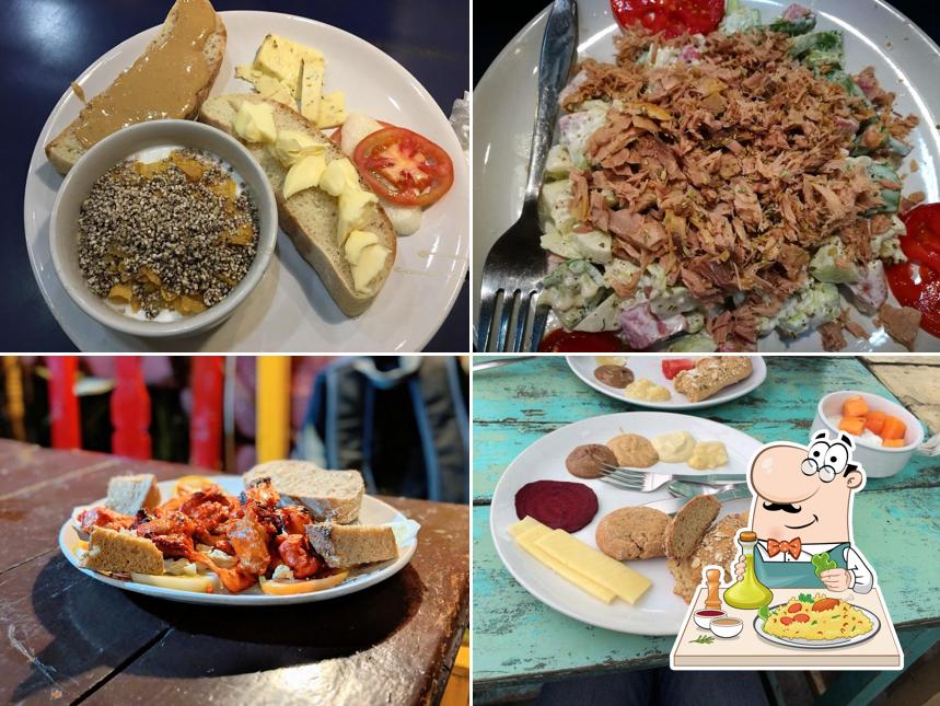 Food at Brown Bread Bakery Varanasi