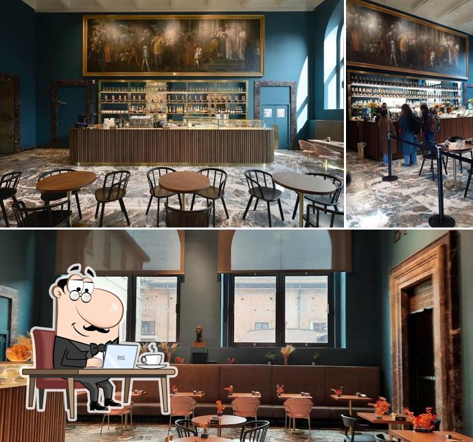 Gli interni di Caffè Fernanda
