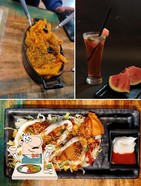 Among various things one can find food and beer at Samocha : Stories Around Chai